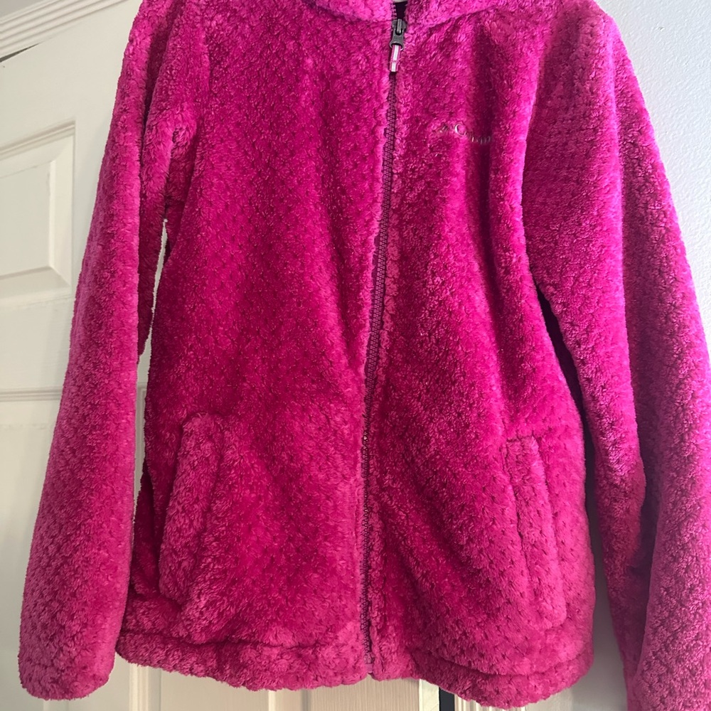 Columbia Fuzzy Fuchsia Kids Jacket